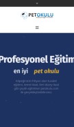How petokulu.com looks like on a mobile device such as an iPhone.