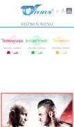 How petrus.pl looks like on a mobile device such as an iPhone.