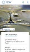 How pewtrusts.org looks like on a mobile device such as an iPhone.