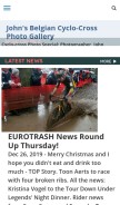 How pezcyclingnews.com looks like on a mobile device such as an iPhone.
