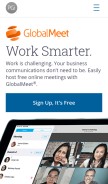 How pgi.com looks like on a mobile device such as an iPhone.