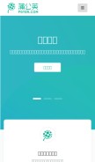 How pgyer.com looks like on a mobile device such as an iPhone.