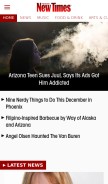 How phoenixnewtimes.com looks like on a mobile device such as an iPhone.