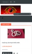 How phongthuytangpham.com looks like on a mobile device such as an iPhone.