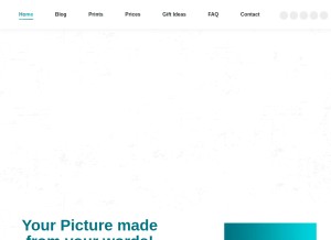How photo-to-text.com looks like on a tablet such as an iPad.
