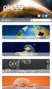 How phpbb.com looks like on a mobile device such as an iPhone.