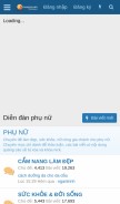 How phunuvn.net looks like on a mobile device such as an iPhone.