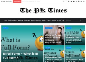 How pick-kart.com looks like on a tablet such as an iPad.