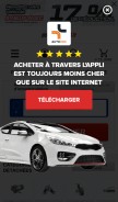 How piecesdiscount24.fr looks like on a mobile device such as an iPhone.