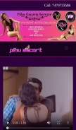 How pihuescorts.com looks like on a mobile device such as an iPhone.