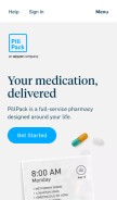 How pillpack.com looks like on a mobile device such as an iPhone.