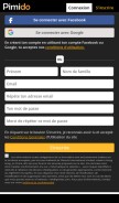 How pimido.com looks like on a mobile device such as an iPhone.