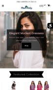 How piousfriday.com looks like on a mobile device such as an iPhone.