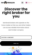 How pippenguin.com looks like on a mobile device such as an iPhone.