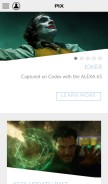 How pixsystem.com looks like on a mobile device such as an iPhone.