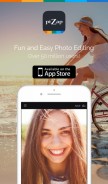 How pizap.com looks like on a mobile device such as an iPhone.