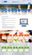 How planbook.com looks like on a mobile device such as an iPhone.