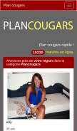 How plancougars.com looks like on a mobile device such as an iPhone.