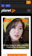 How planetdp.org looks like on a mobile device such as an iPhone.