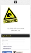 How playak.com looks like on a mobile device such as an iPhone.