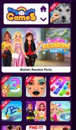 How playcutegames.com looks like on a mobile device such as an iPhone.