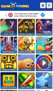 How playingfungames.com looks like on a mobile device such as an iPhone.