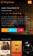 How playview.io looks like on a mobile device such as an iPhone.