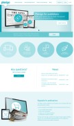 How plenigo.com looks like on a mobile device such as an iPhone.