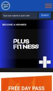 How plusfitness.co.in looks like on a mobile device such as an iPhone.