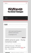 How pmslweb.com looks like on a mobile device such as an iPhone.
