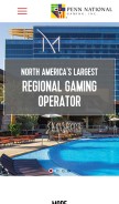 How pngaming.com looks like on a mobile device such as an iPhone.