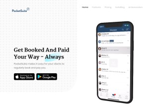 How pocketsuite.io looks like on a tablet such as an iPad.