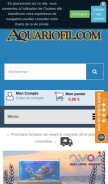 How poisson-or.com looks like on a mobile device such as an iPhone.