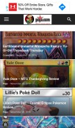 How pojo.com looks like on a mobile device such as an iPhone.