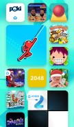 How poki.by looks like on a mobile device such as an iPhone.