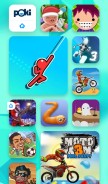 How poki.jp looks like on a mobile device such as an iPhone.