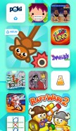How poki.nl looks like on a mobile device such as an iPhone.