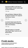 How politicalsciencesolution.com looks like on a mobile device such as an iPhone.