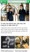 How poliva.vn looks like on a mobile device such as an iPhone.