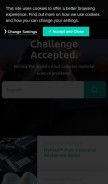 How polyone.com looks like on a mobile device such as an iPhone.