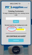 How poolsupplies.com looks like on a mobile device such as an iPhone.