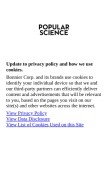 How popsci.com looks like on a mobile device such as an iPhone.