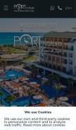 How portnature.com.tr looks like on a mobile device such as an iPhone.