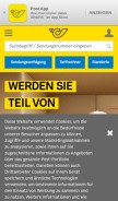 How post.at looks like on a mobile device such as an iPhone.