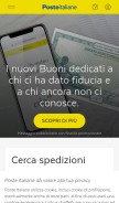 How poste.it looks like on a mobile device such as an iPhone.
