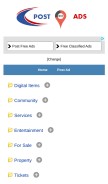 How posthereads.com looks like on a mobile device such as an iPhone.