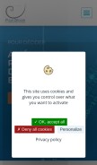 How pourdecider.fr looks like on a mobile device such as an iPhone.