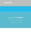 How powerbiz.co looks like on a mobile device such as an iPhone.
