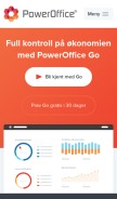 How poweroffice.net looks like on a mobile device such as an iPhone.