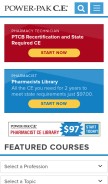 How powerpak.com looks like on a mobile device such as an iPhone.